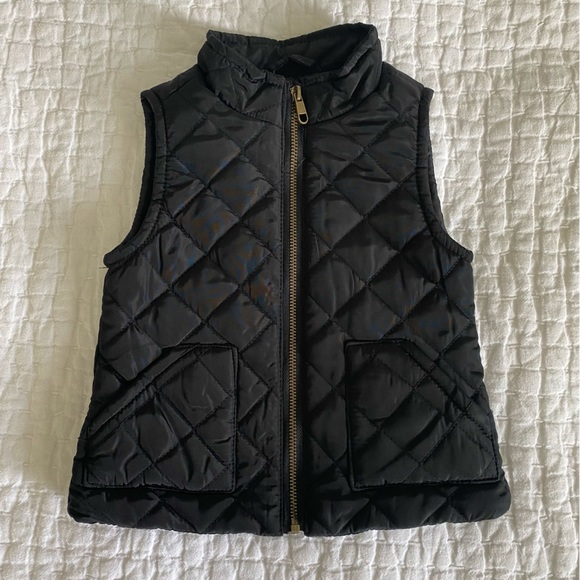 Starting Out Other - Starting out Black Quilted Zip Up Lightweight Puffer Vest Size 12 Months